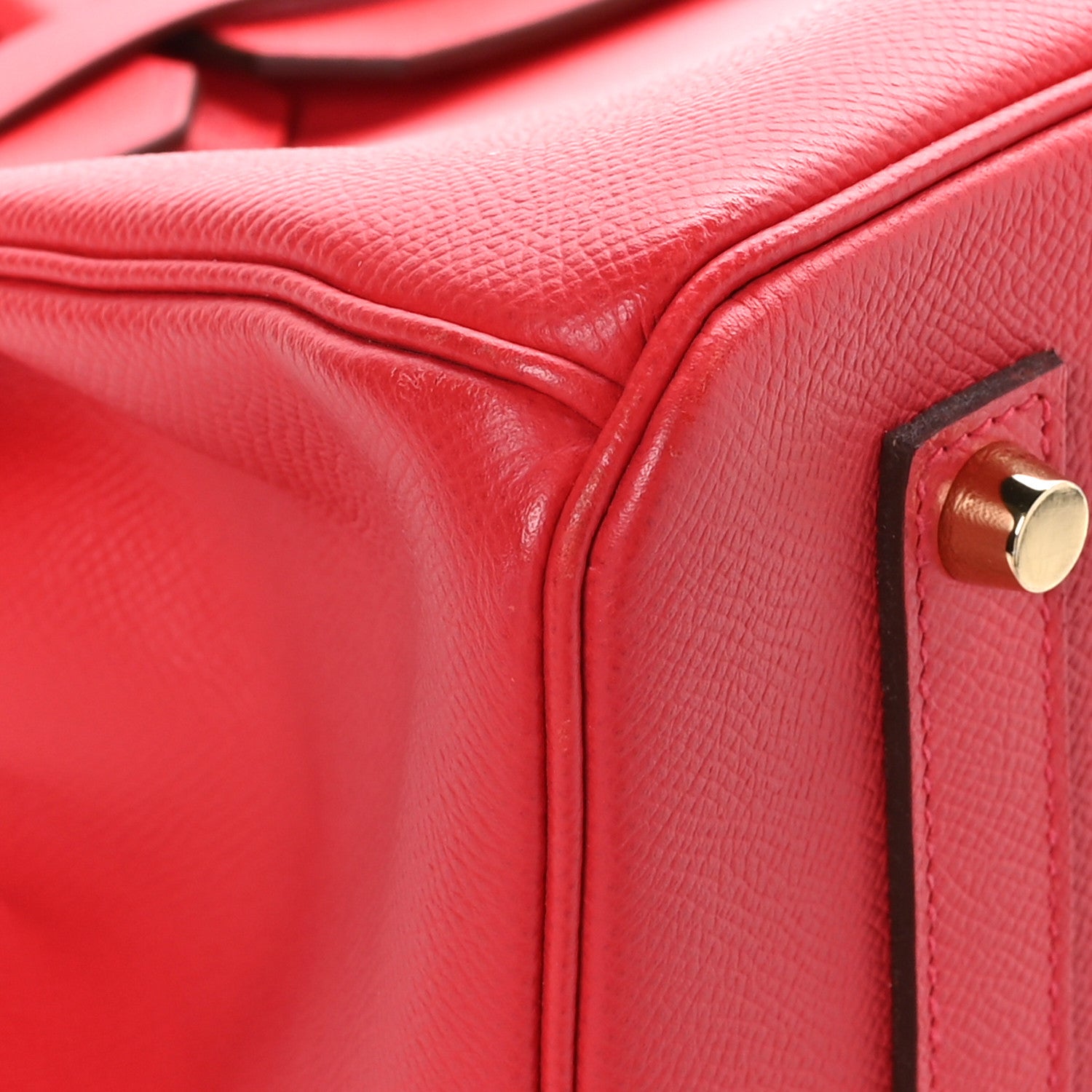 Hermes Epsom Birkin 35 Rouge de Coeur 8 of 11