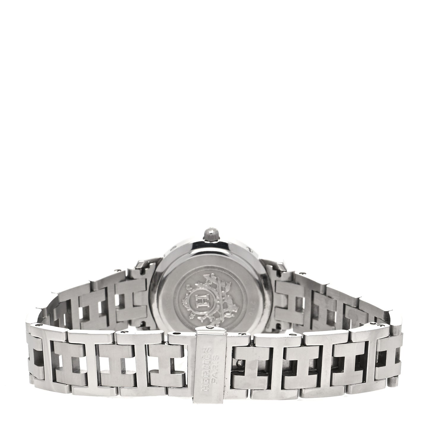 Stainless Steel 24mm Clipper Quartz Watch White