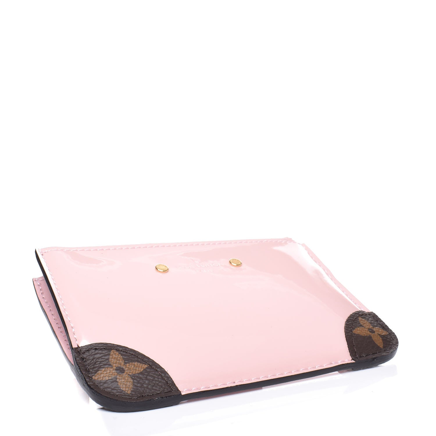 Louis Vuitton Patent Miroir Venice Key Pouch Rose Ballerine 4 of 9