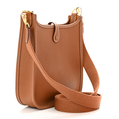 Hermes Taurillon Maurice Evelyne TPM Gold 3 of 11