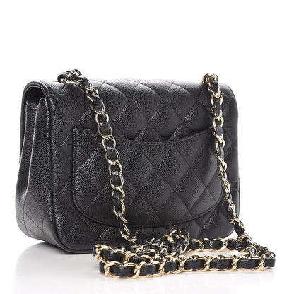 Chanel Caviar Quilted Mini Square Flap Black 3 of 7
