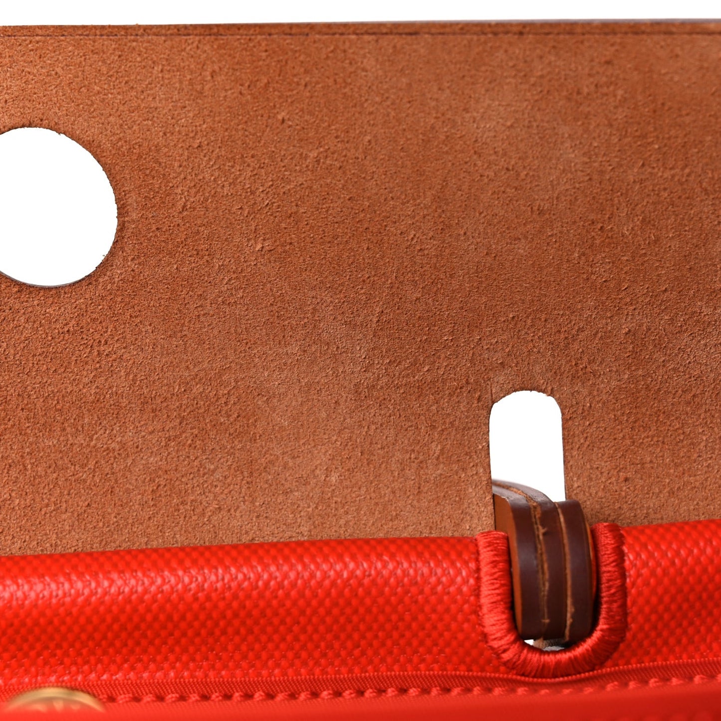 Toile H Berline Vache Hunter Herbag Zip 31 PM Orange Mecano Fauve