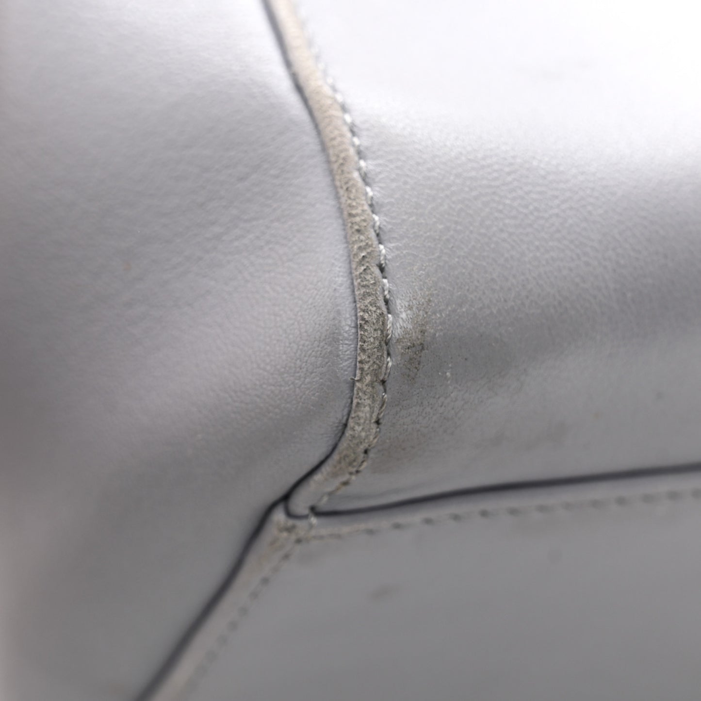 Nappa Studded Mini Peekaboo Iconic Satchel Grey Multicolor