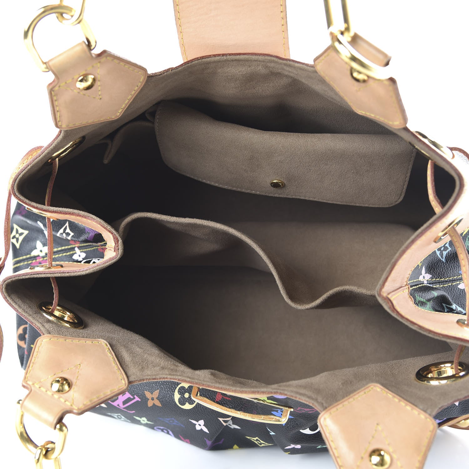 Louis Vuitton Monogram Multicolor Ursula Black 4 of 8