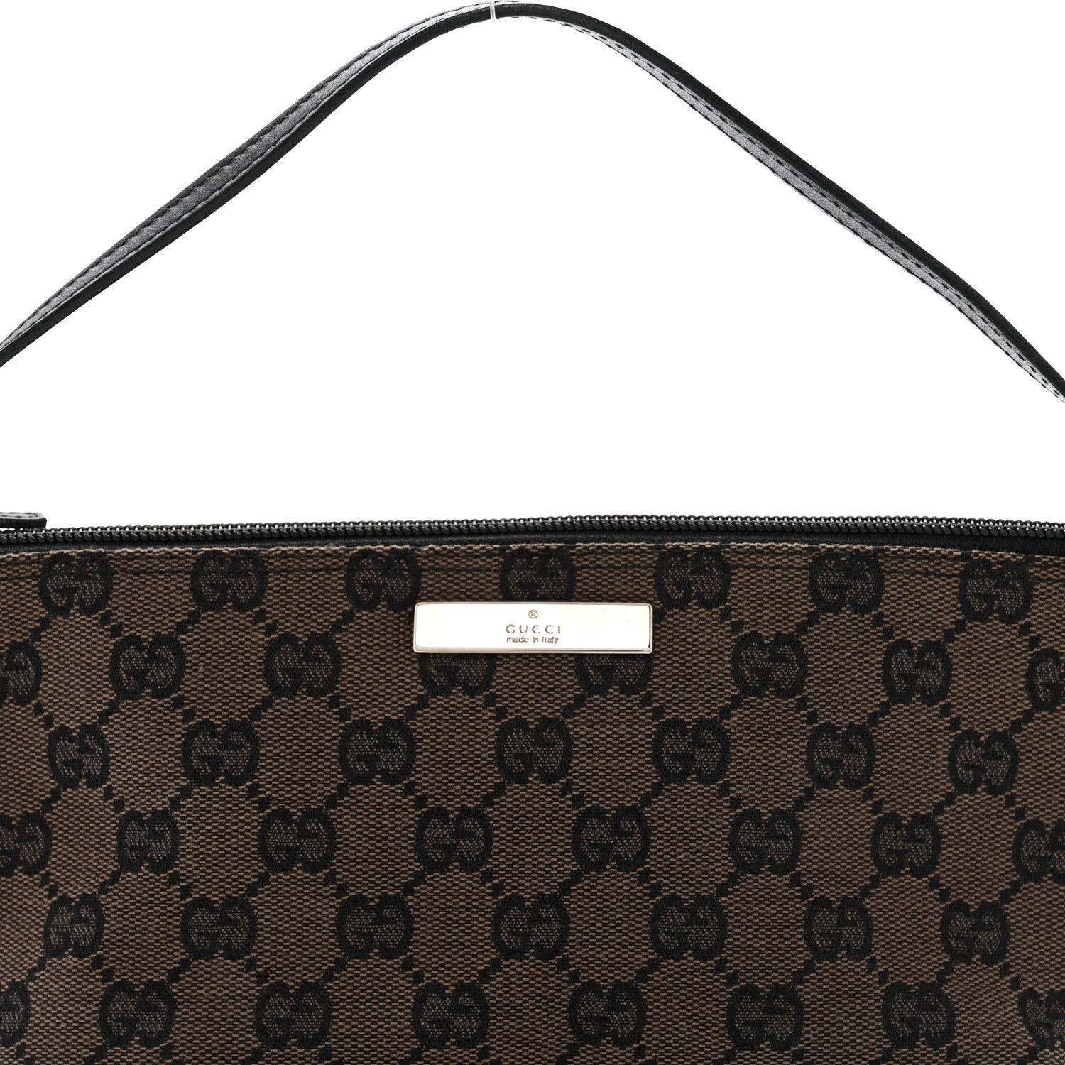 Gucci Monogram Boat Pochette Black 8 of 12