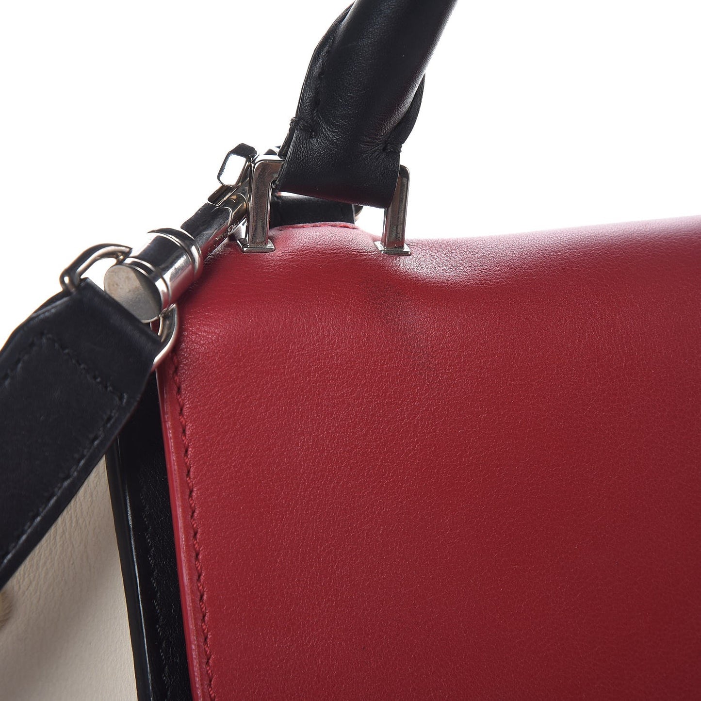 Smooth Calfskin Medium Tri-color Trapeze