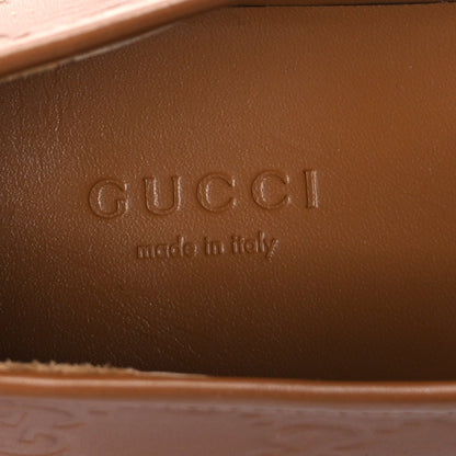 Gucci Betis Glamour Calfskin ssima Womens Jordaan Loafers 39  Cuir 8 of 9