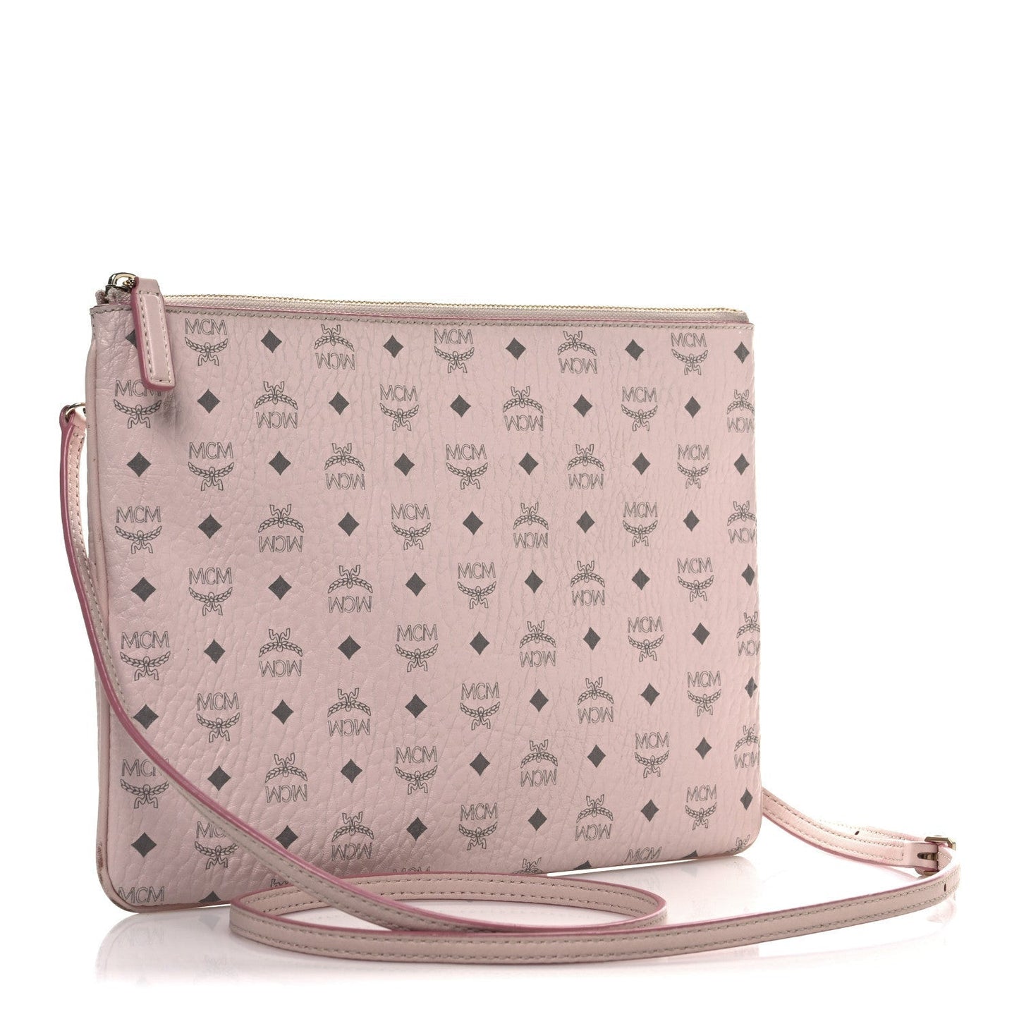 Visetos Medium Crossbody Pouch Powder Pink