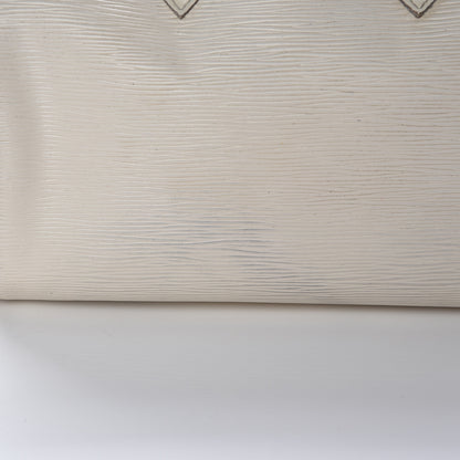 Louis Vuitton Epi Speedy 30 Ivory 17 of 35