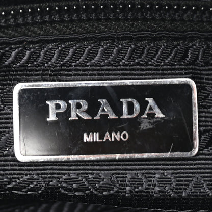 Prada Tessuto Nylon Triangle Shoulder Bag Black 5 of 8