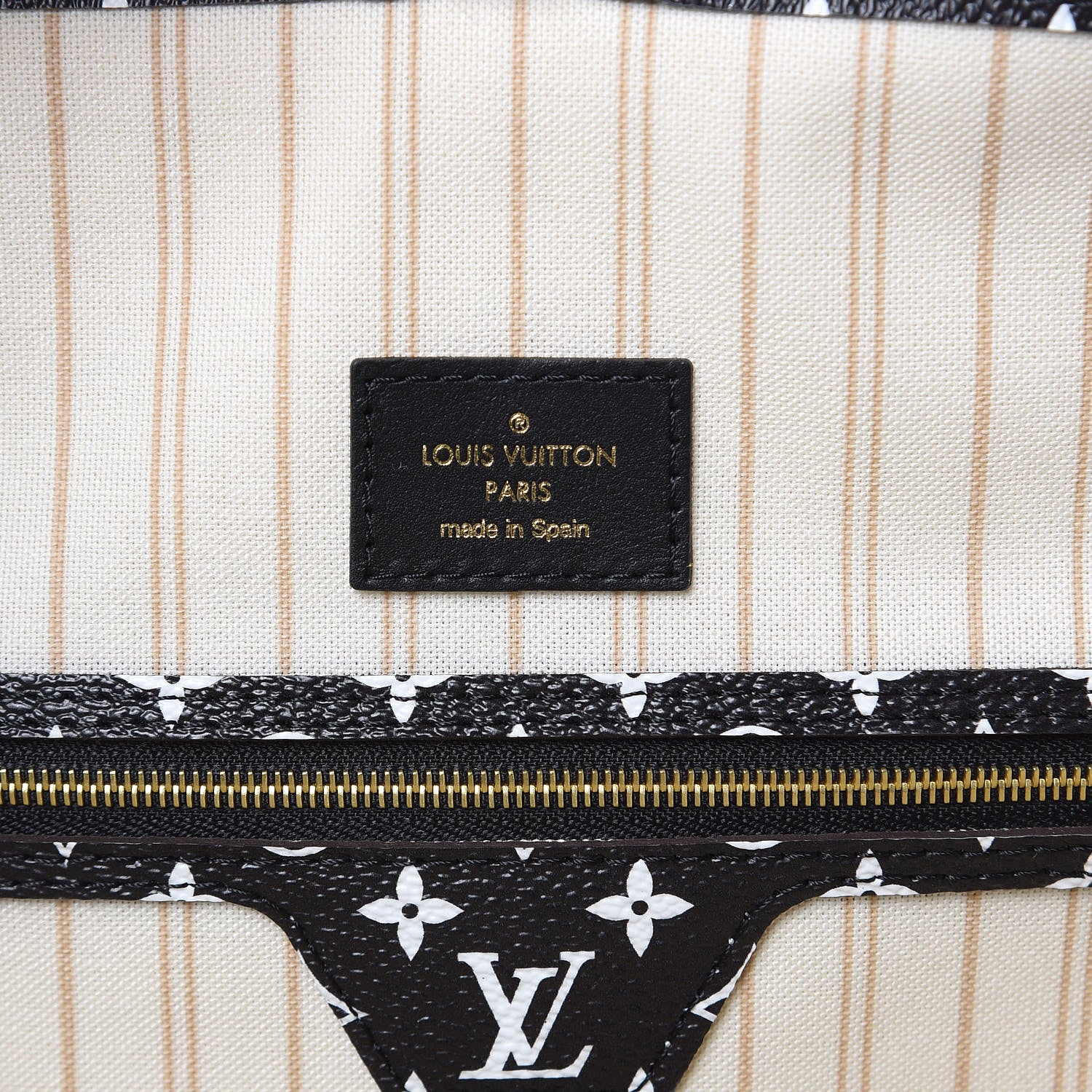 Louis Vuitton Monogram Giant Jungle Neverfull MM Ivory 6 of 9