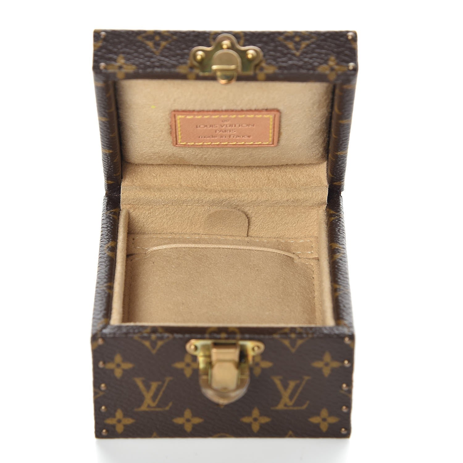 Louis Vuitton Monogram Ring Box Mini Trunk Case 5 of 7