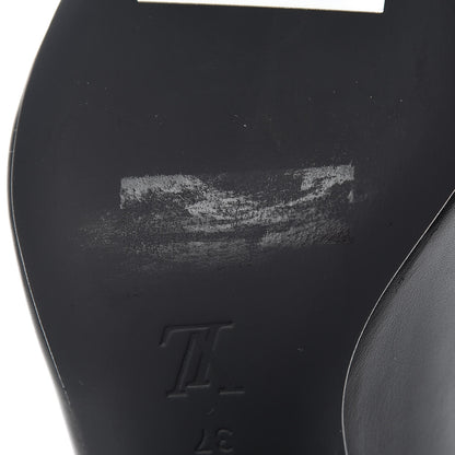 Louis Vuitton Calfskin Patent Pony Hair Fireball Ankle Boots 37 Leopard 7 of 8