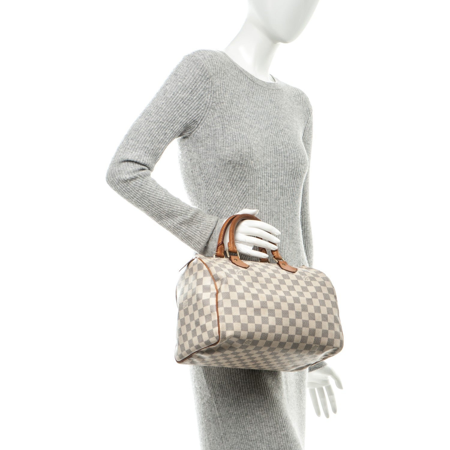 Louis Vuitton Damier Azur Speedy 30 2 of 6