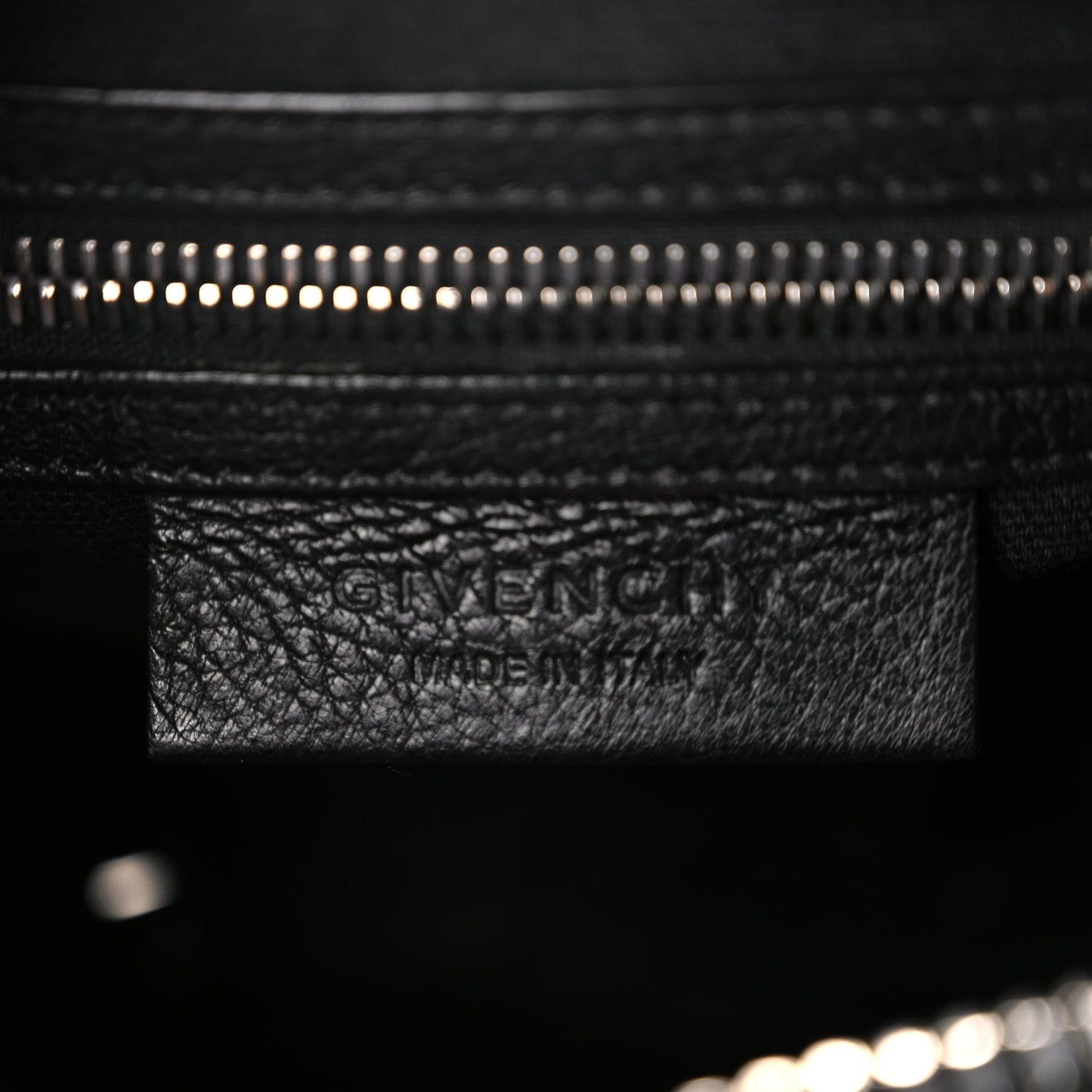 Sugar Goatskin Mini Antigona Black