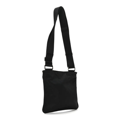 Prada Tessuto Nylon Flat Messenger Bag Black 3 of 7