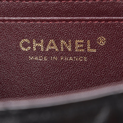 Chanel Lambskin Quilted Maxi Single Flap Black 6 of 9