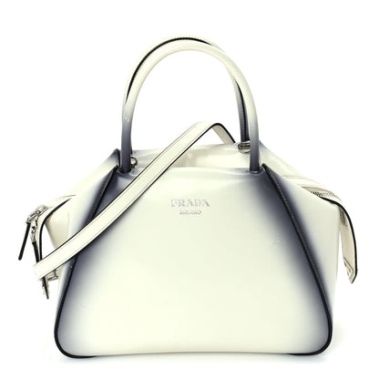 Prada Spazzolato Small Supernova Handbag White Sfumato 1 of 8