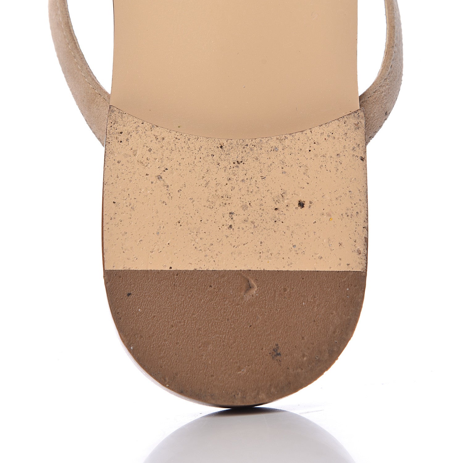 Chanel Suede Pearl Thong Sandals 39 Beige 16 of 19