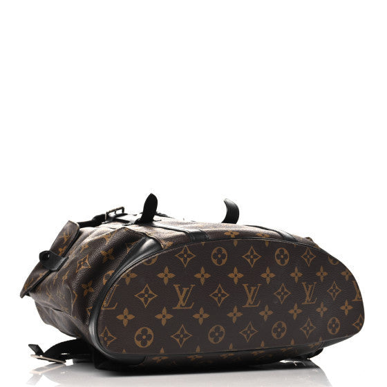Louis Vuitton Monogram Macassar Christopher MM Backpack 4 of 7
