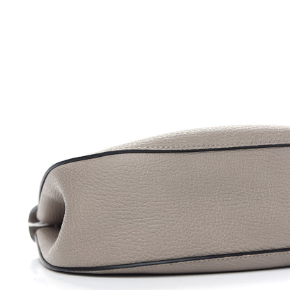 Chloe Grained Lambskin Drew Shoulder Bag Motty Grey 7 of 8