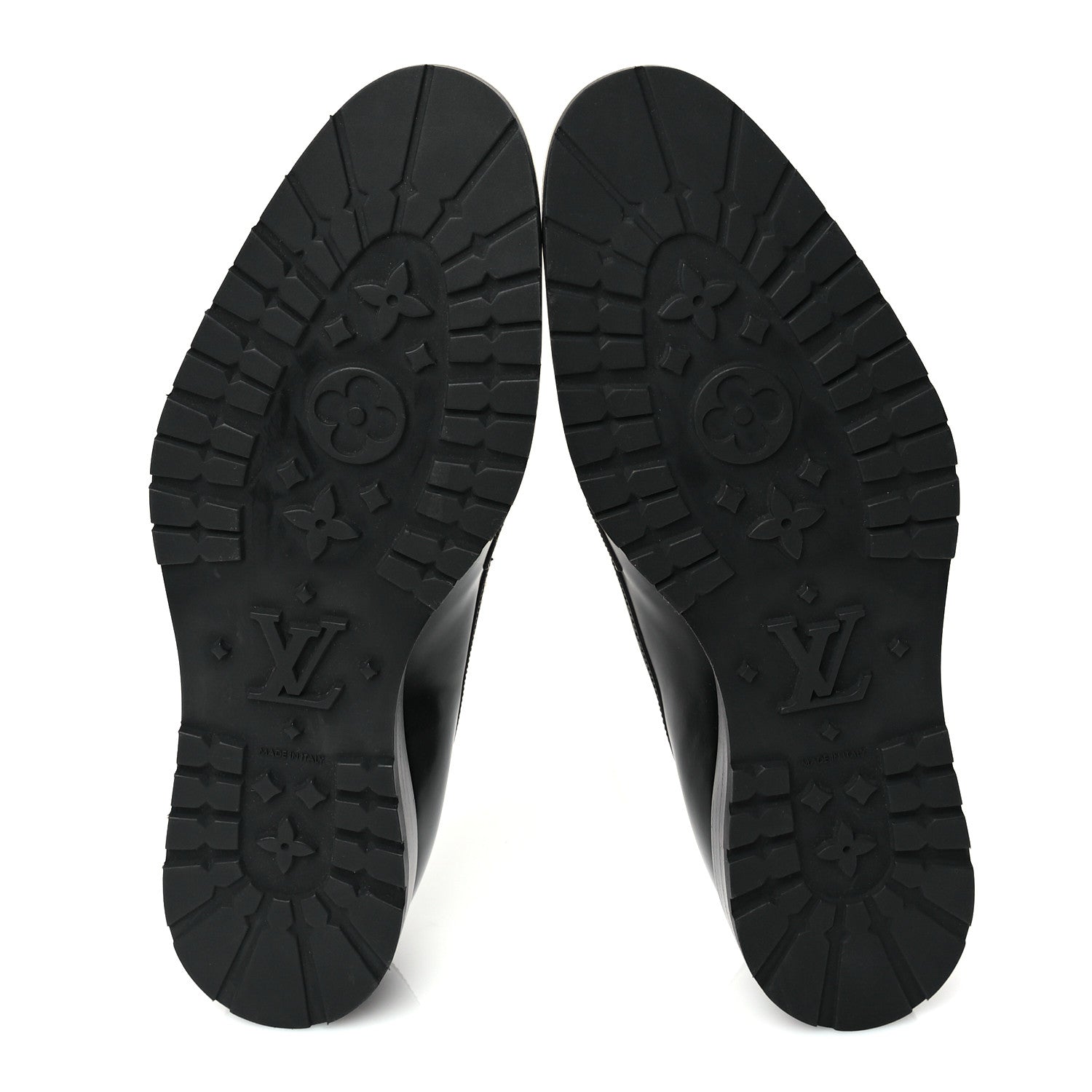 Louis Vuitton Calfskin Mens State Derby 8 Black 6 of 7