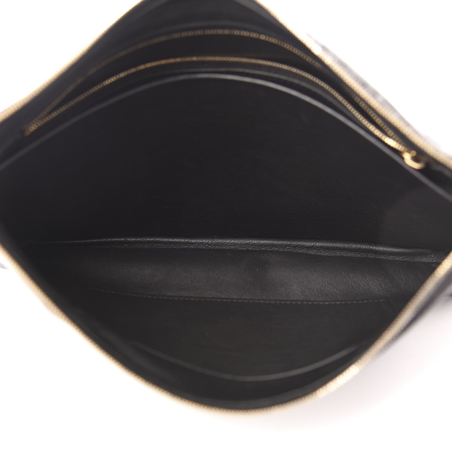 Louis Vuitton Calfskin Pochette Black 7 of 13