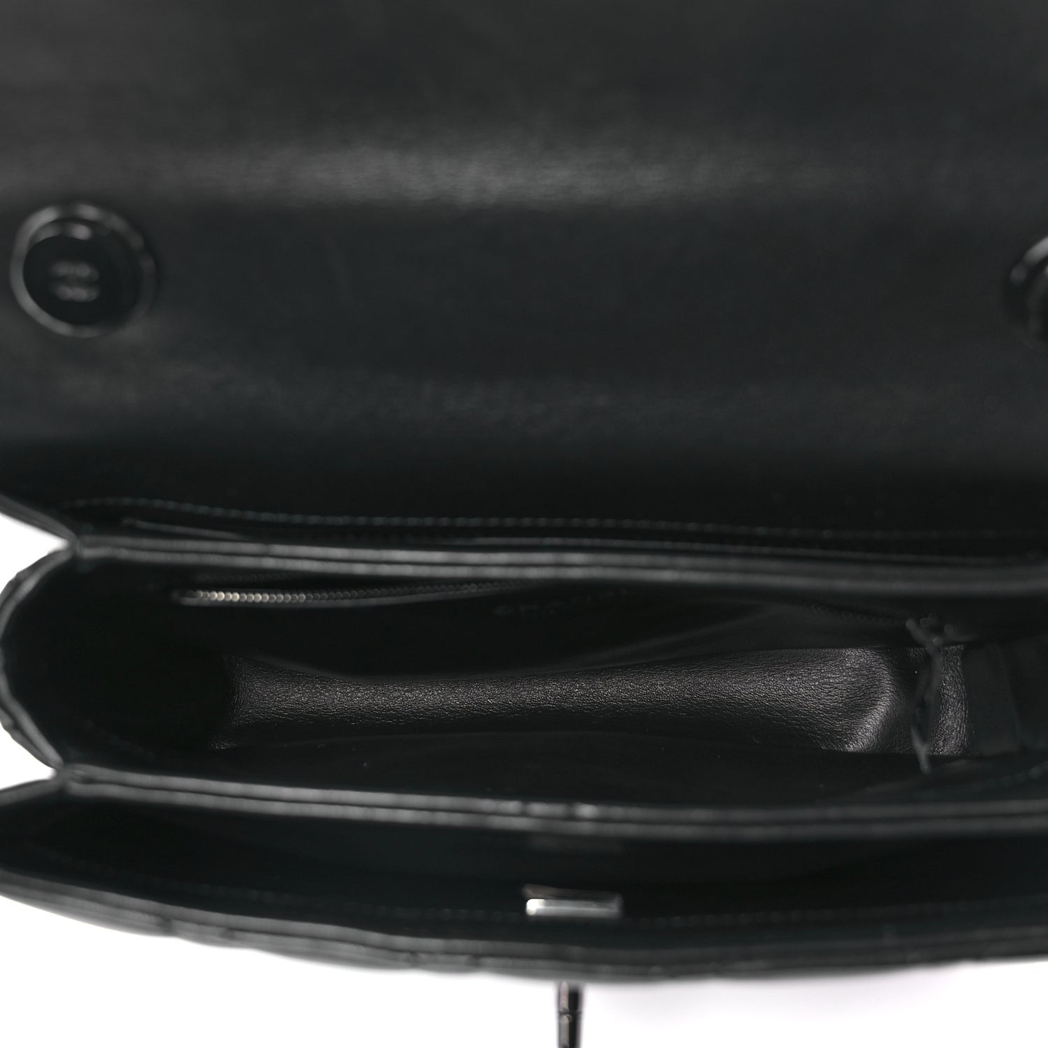 Chanel Lambskin Quilted Small Trendy CC Dual Handle Flap Bag So Black 4 of 9