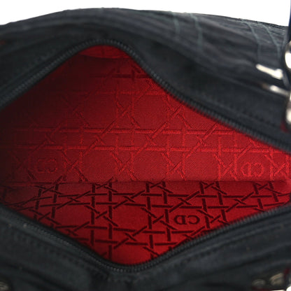 Christian Dior Nylon Cannage Medium Lady Dior Black 5 of 8