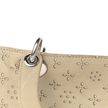 Christian Dior Nubuck Perforated Medium Lady Dior Beige 16 of 18