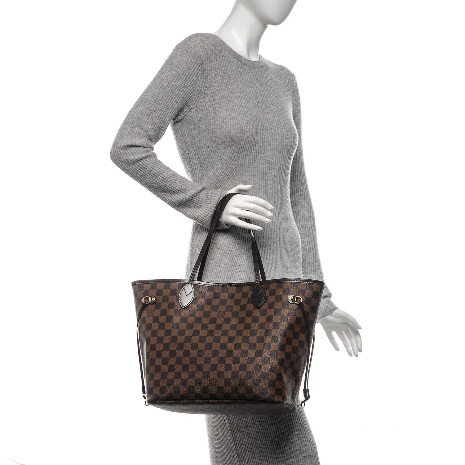 Louis Vuitton Damier Ebene Neverfull MM 2 of 7