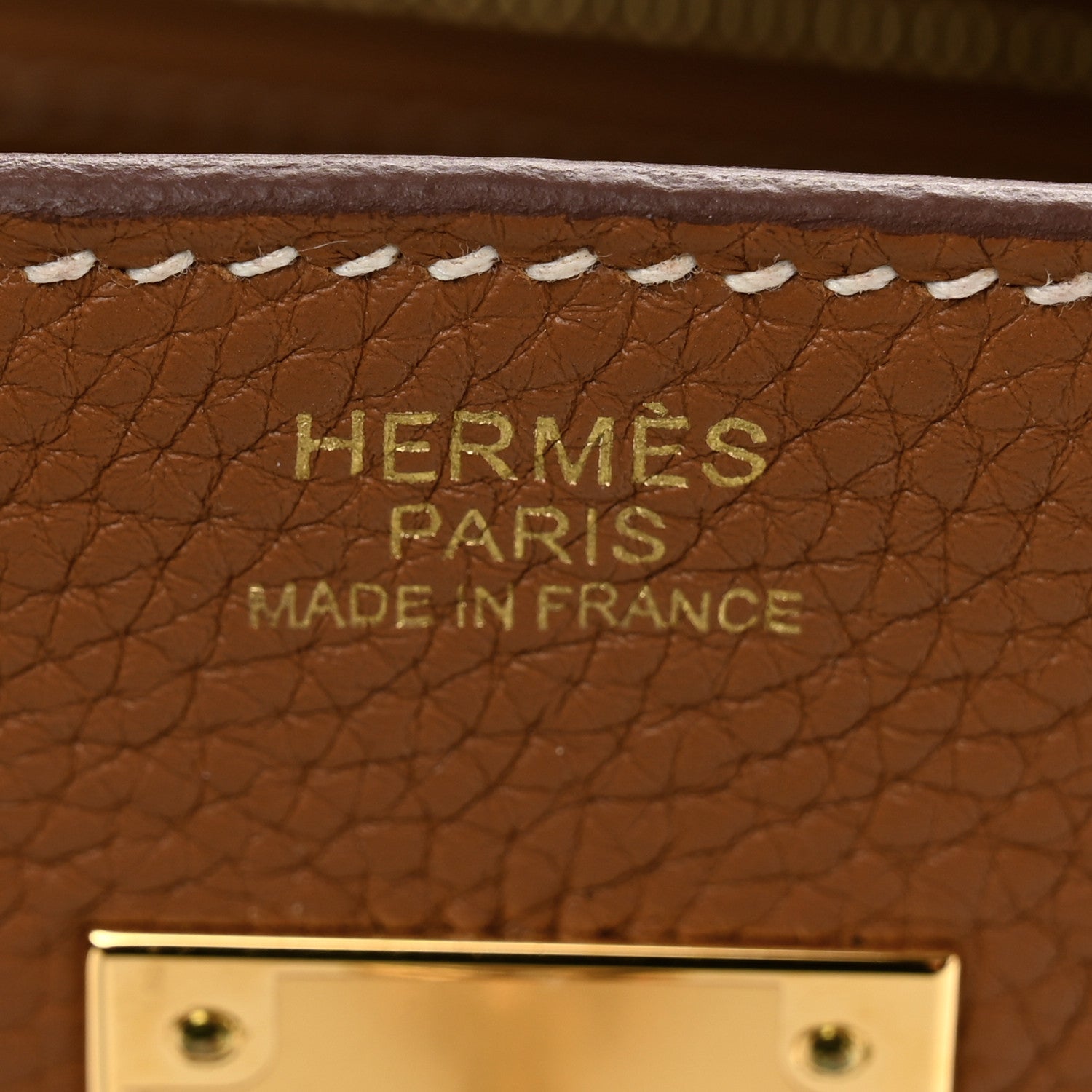 Hermes Togo Birkin 30 Gold 6 of 14