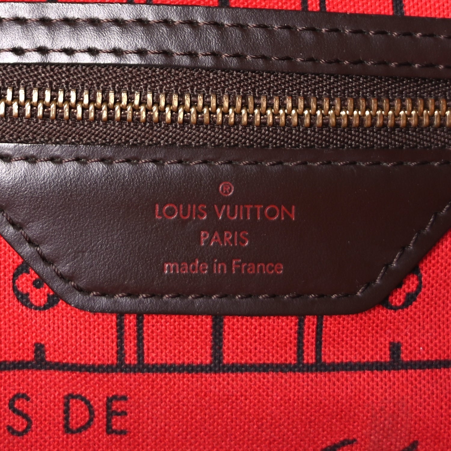 Louis Vuitton Damier Ebene Neverfull PM 5 of 8