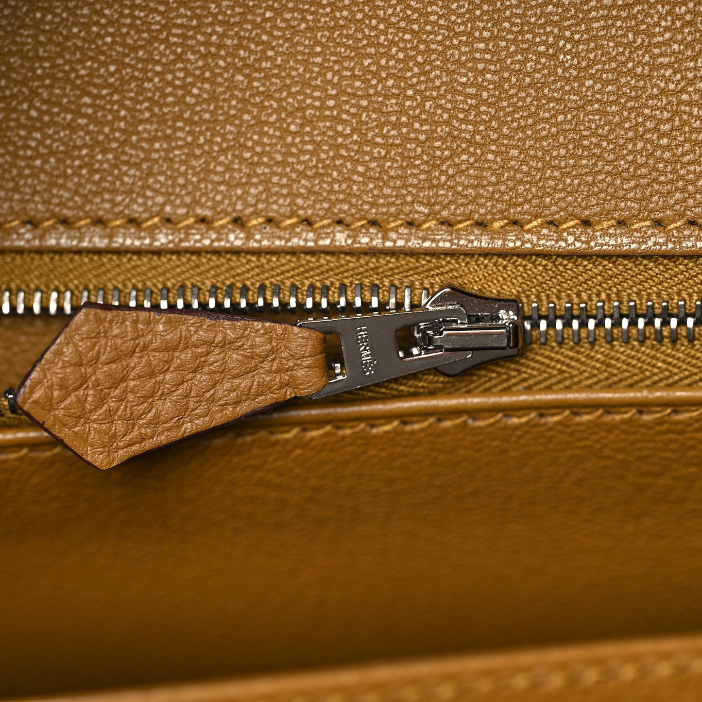 Togo Birkin 35 Bronze Dore