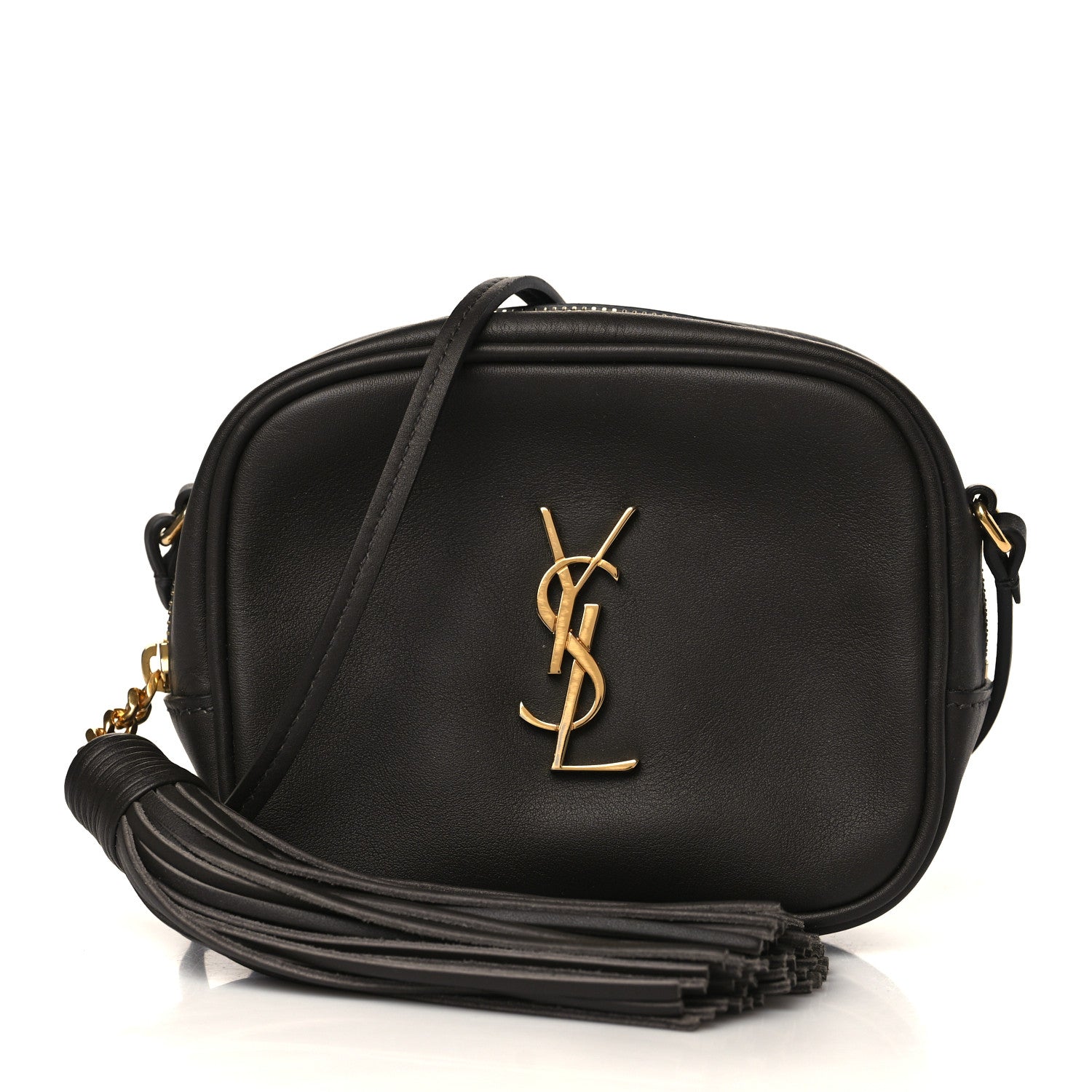 Saint Laurent Nappa Monogram Blogger Bag New Vert Fonce 1 of 10