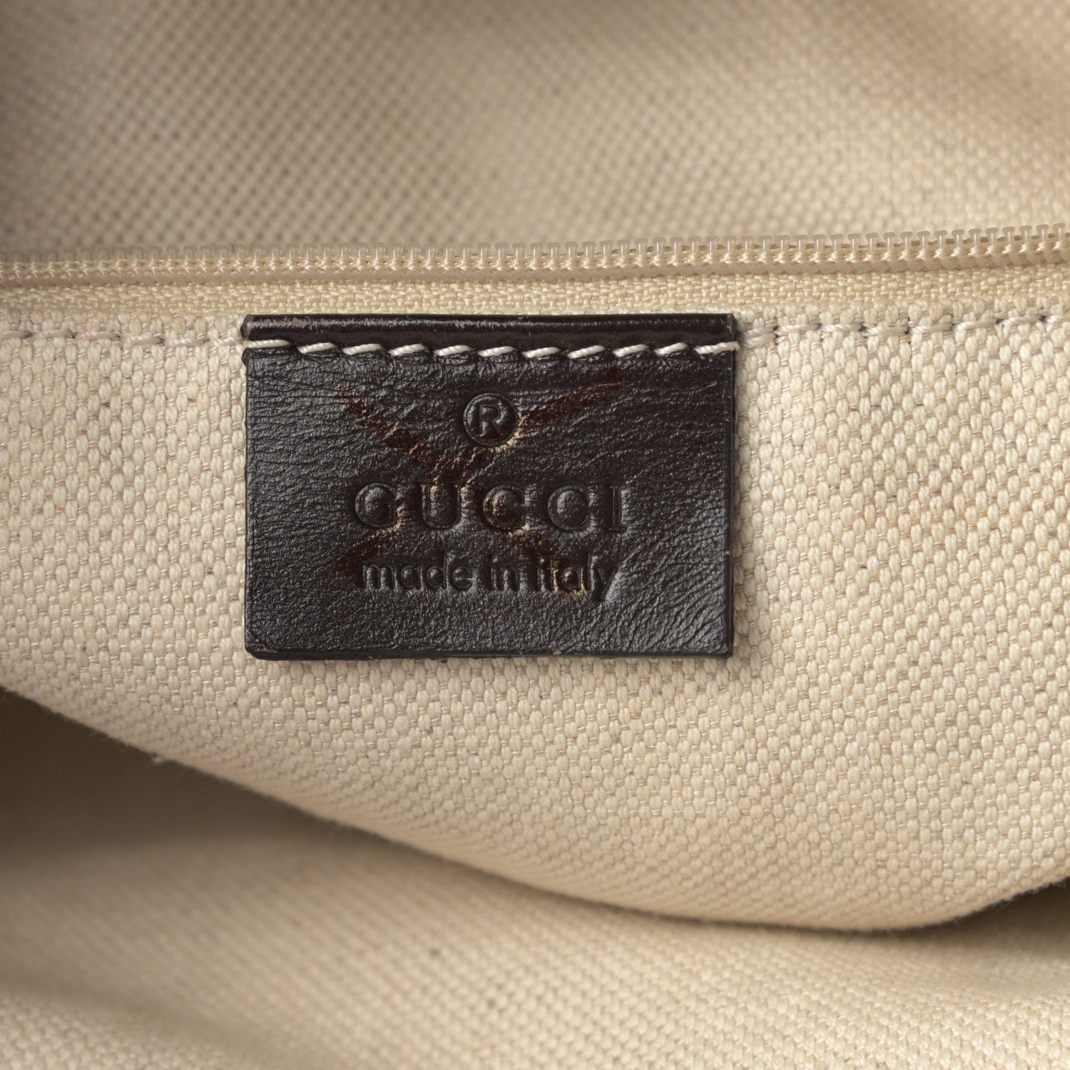 Gucci Monogram Large Sukey Tote Dark Brown 8 of 19