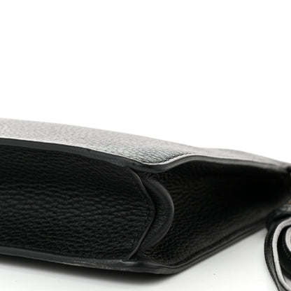 Prada Vitello City Wristlet Pouch Black 10 of 10