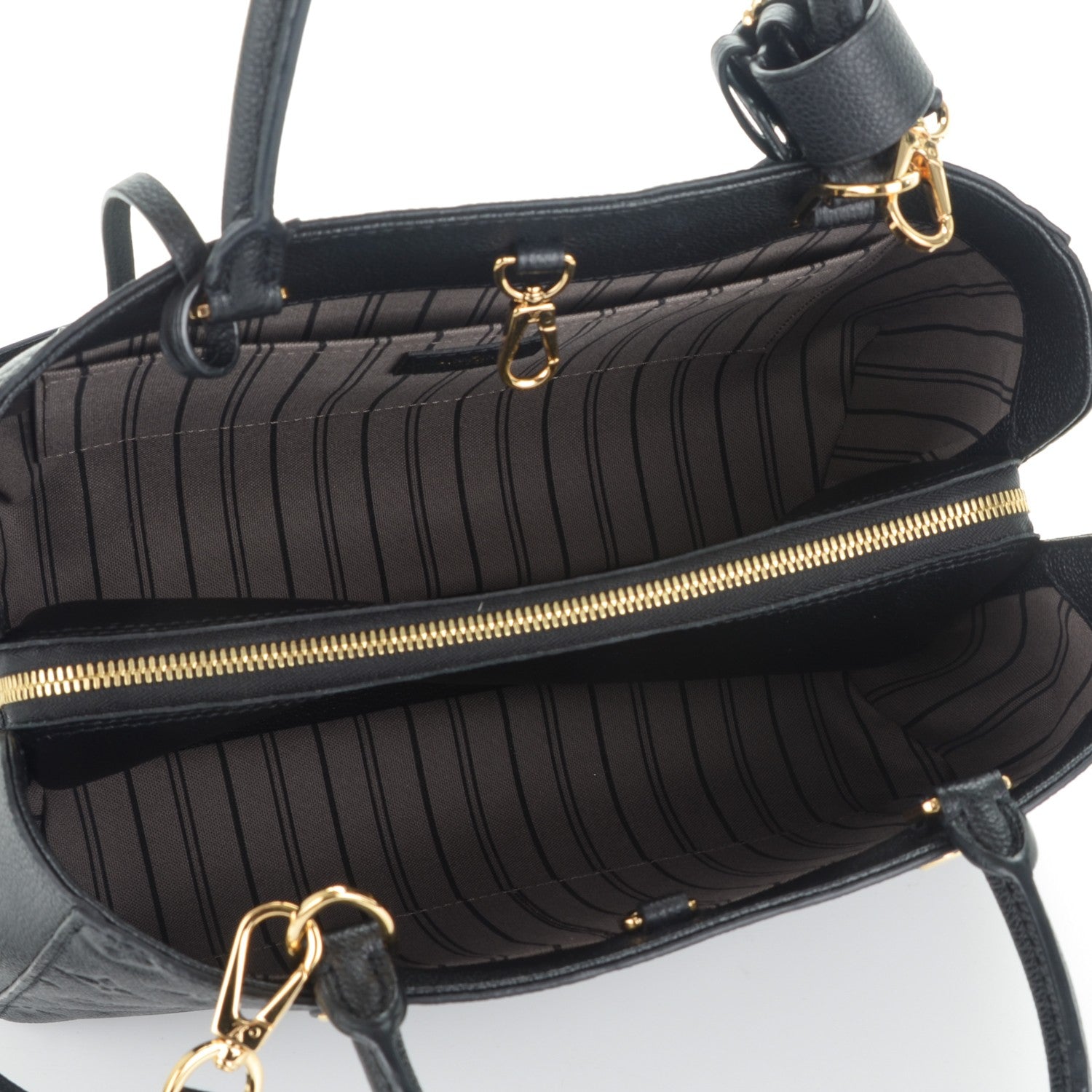 Louis Vuitton Empreinte Montaigne MM Black 5 of 14