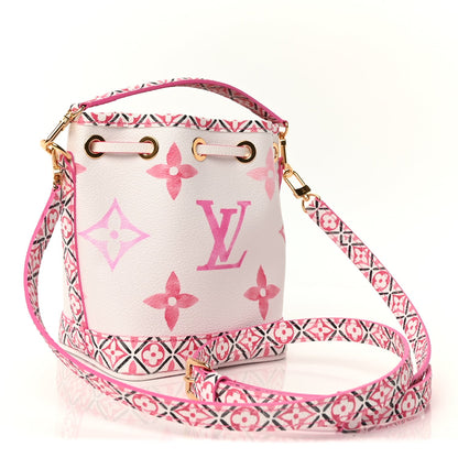 Louis Vuitton Monogram Giant By The Pool Nano Noe Rose 3 of 9
