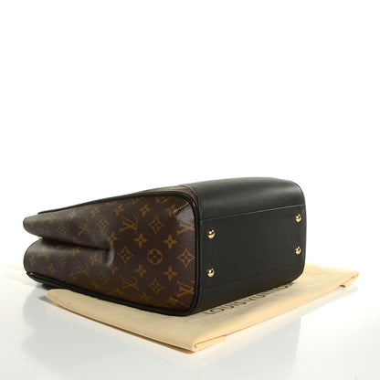 Louis Vuitton Calfskin Monogram Kimono Tote Black 4 of 7