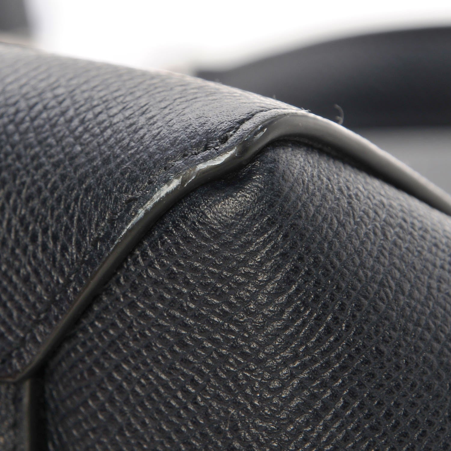 Celine Grained Calfskin Mini Belt Bag Navy 10 of 13