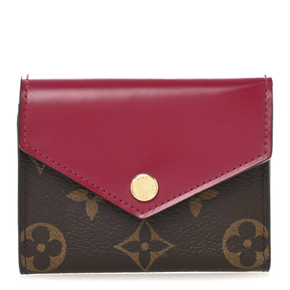 Louis Vuitton Monogram Zoe Wallet Fuchsia 1 of 10