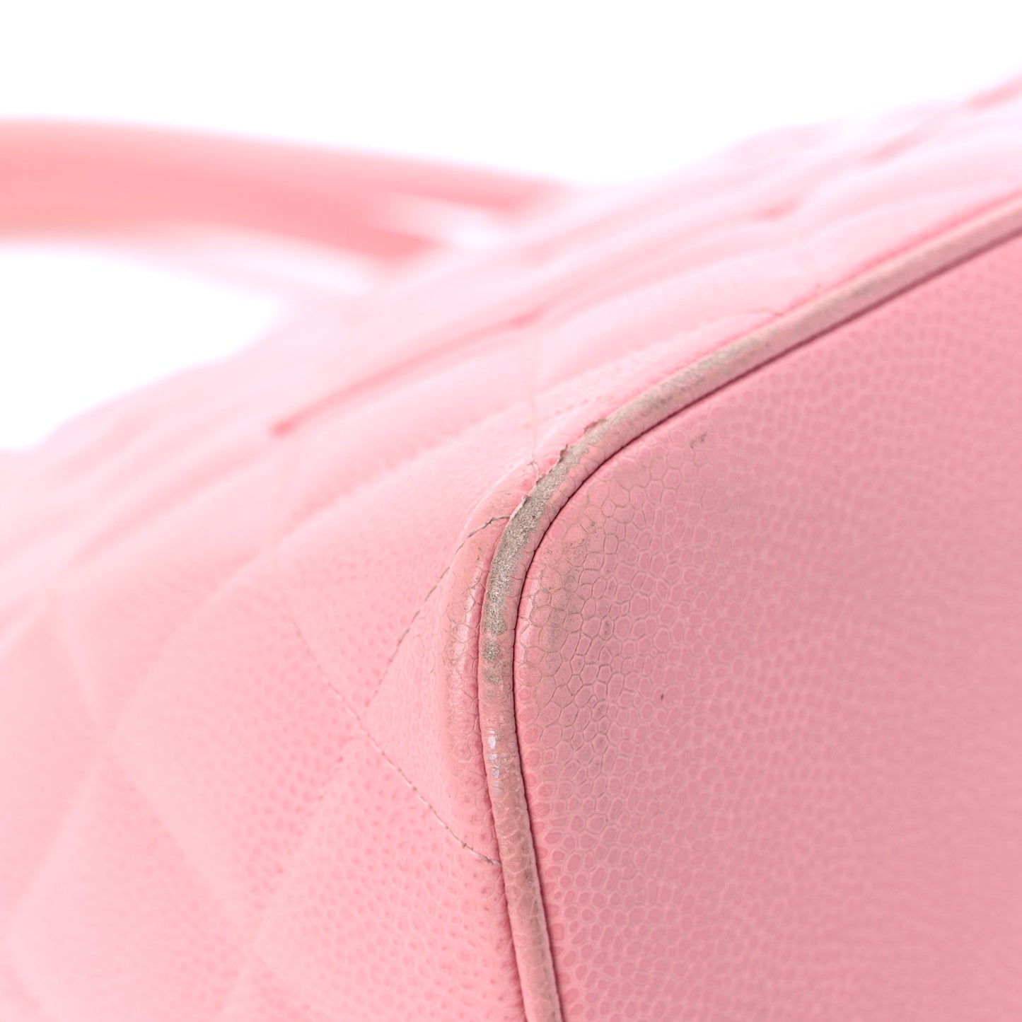 Caviar Medallion CC Tote Light Pink