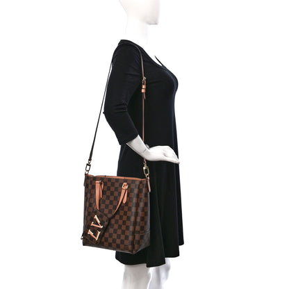 Louis Vuitton Damier Ebene Belmont PM Venus Pink 2 of 8