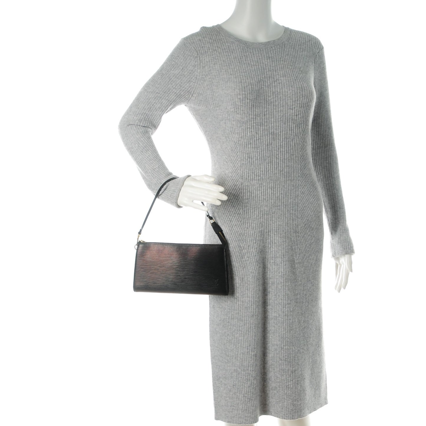 Epi Pochette Accessories 24 Black