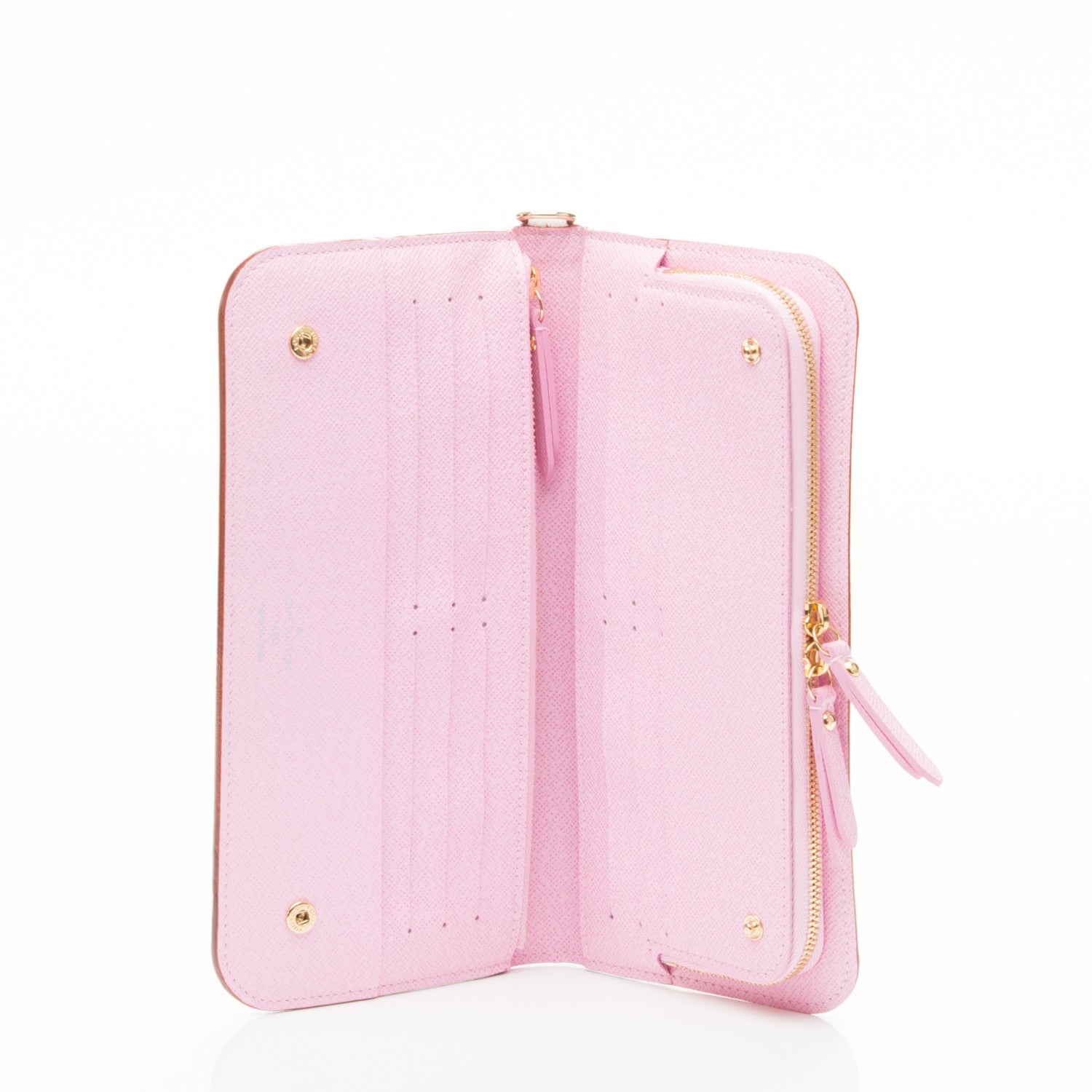 Louis Vuitton Monogram Multicolor Insolite Wallet White Litchi 5 of 7