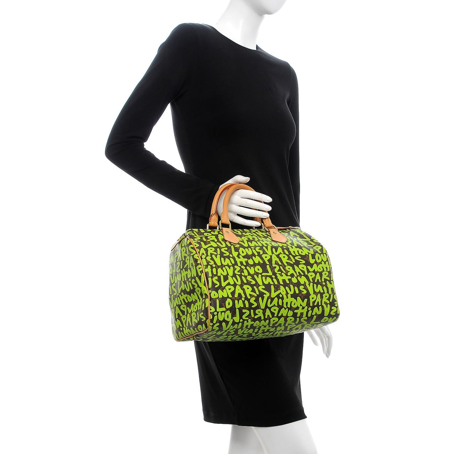 Monogram Graffiti Speedy 30 Green