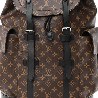 Louis Vuitton Monogram Macassar Christopher PM Backpack 8 of 16