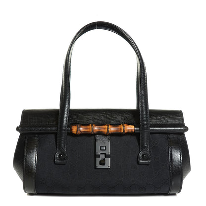 Gucci Leather Bamboo Bullet Black 1 of 7