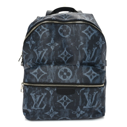 Louis Vuitton Monogram Pastel Discovery Backpack PM Black 1 of 8